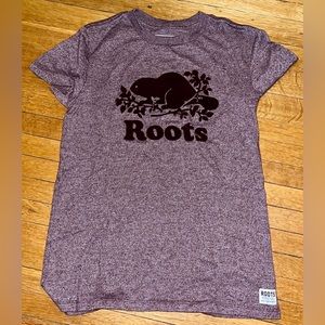 ROOTS CANADA Squirrel 🐿️ T-SHIRT Vintage - Teen Medium